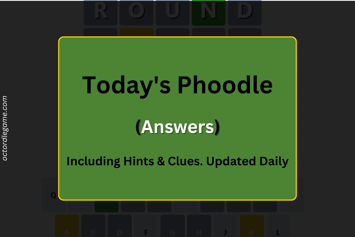 phoodle answer today