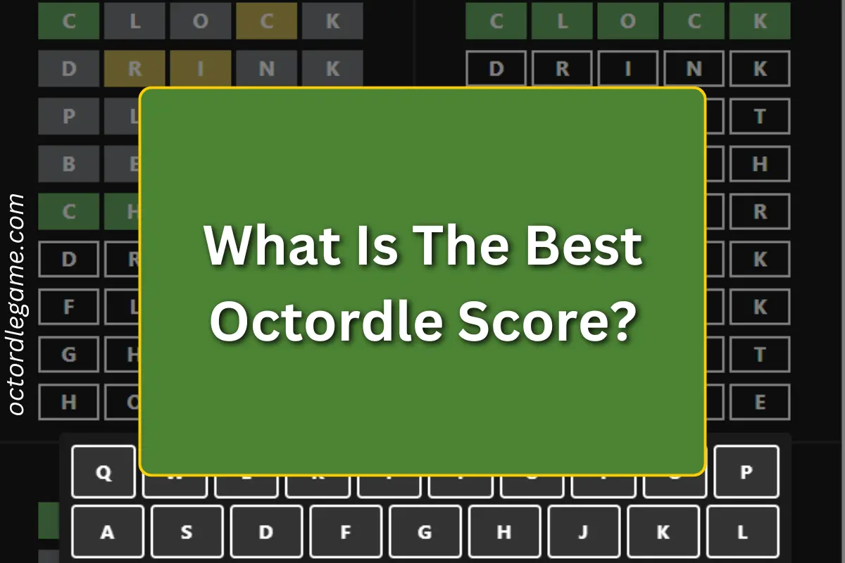 What Is The Best Octordle Score