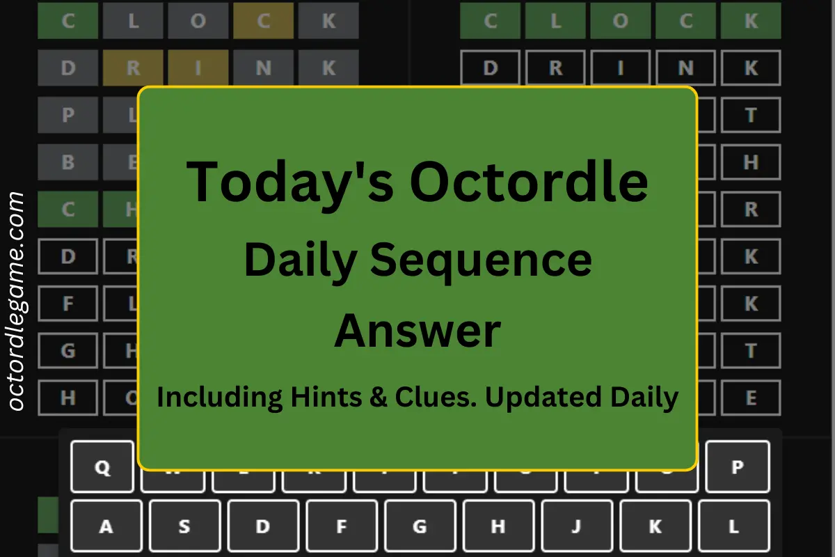 octordle daily sequence answers today
