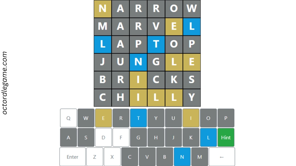 Word Hurdle gameplay