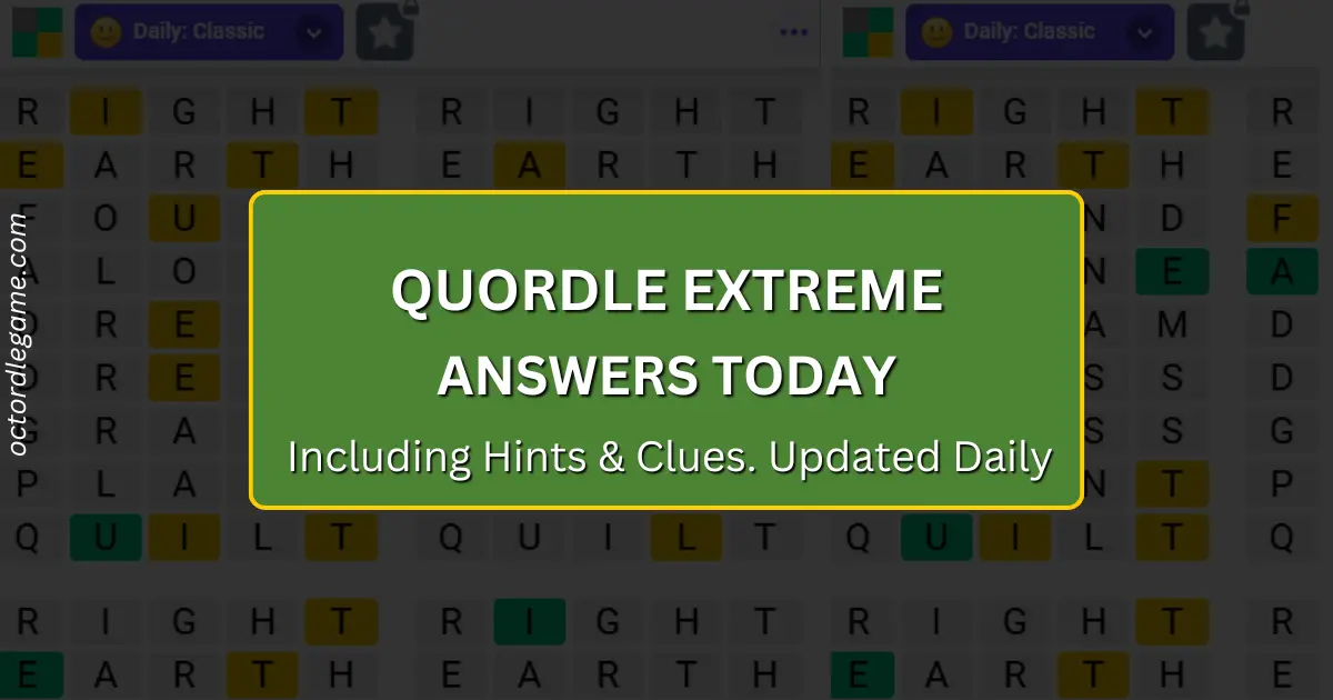 qurodle extreme answers today